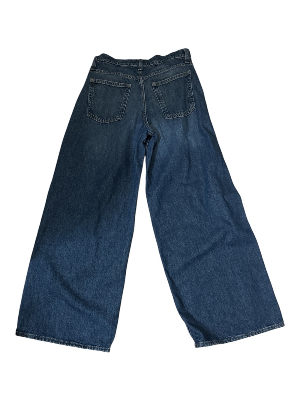 GAP Wide-Leg Dark Blue Women's Jeans